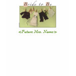 Bride Future Mrs. T Shirt