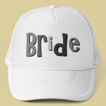 Bride Gray hats