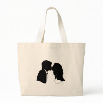 Bride & Groom Canvas Bags