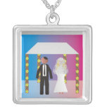 Bride Groom Huppa Necklaces Bride Groom Huppa Necklaces