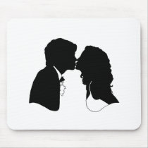 Bride & Groom Mouse Pad