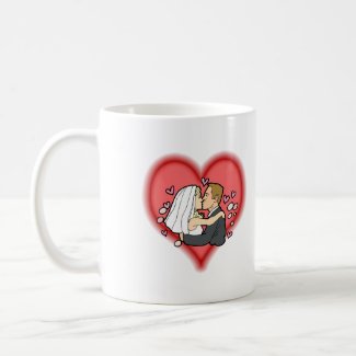 bride & groom mug