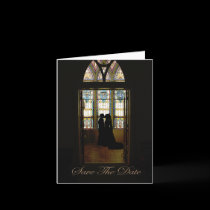 Bride & Groom Save The Date cards by Firecrackinmama Bride & Groom Save The Date cards
