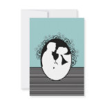 Bride & Groom Silhouettes Save the Date Cards Invites