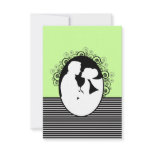Bride & Groom Silhouettes Save the Date Cards Custom Invites