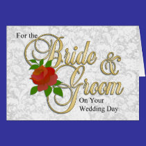 BRIDE & GROOM Wedding CARD by RealPotential BRIDE & GROOM Wedding CARD