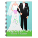 Bride & Groom Wedding Planner Journal Notebook notebooks