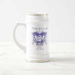 Bride & Groom Wedding Stein Vintage Lions mugs