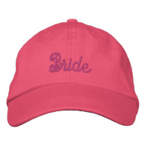 BRIDE - hat embroidered hats