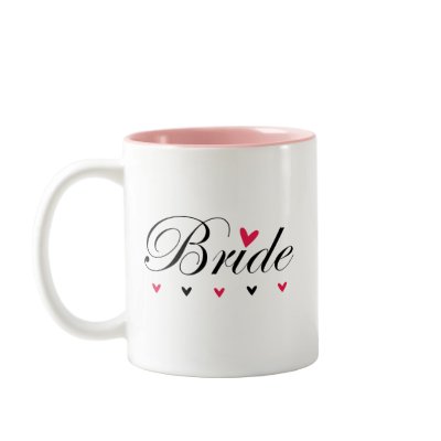 Bride Hearts Coffee Mug