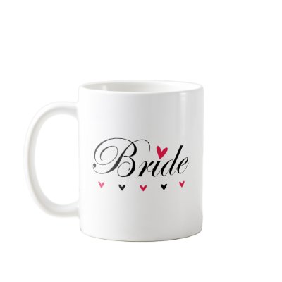 Bride Hearts Mugs