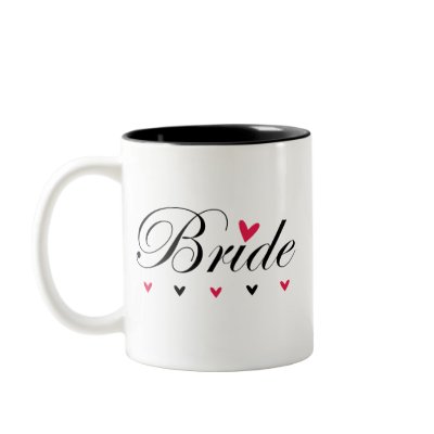 Bride Hearts Mugs