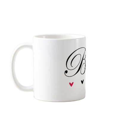 Bride Hearts Coffee Mugs