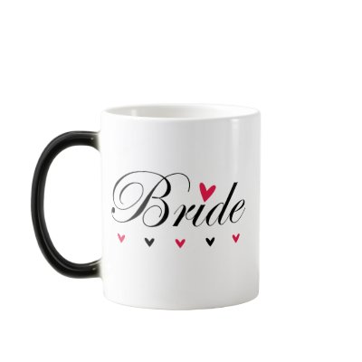 Bride Hearts Coffee Mug