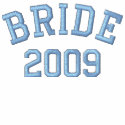 Bride hooded sweatshirt jacket embroidered shirts