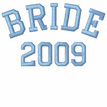 Bride hooded sweatshirt jacket embroidered shirts