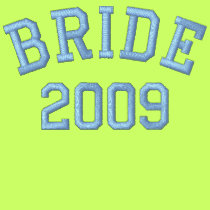Bride hooded sweatshirt jacket embroidered shirts by wedding_tshirts Bride hooded sweatshirt jacket embroidered shirts