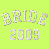Bride hooded sweatshirt jacket embroidered shirts by wedding_tshirts Bride hooded sweatshirt jacket embroidered shirts