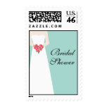 Bride in Wedding Gown Postage