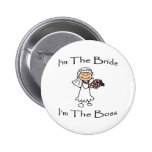 Bride Is Boss Pins