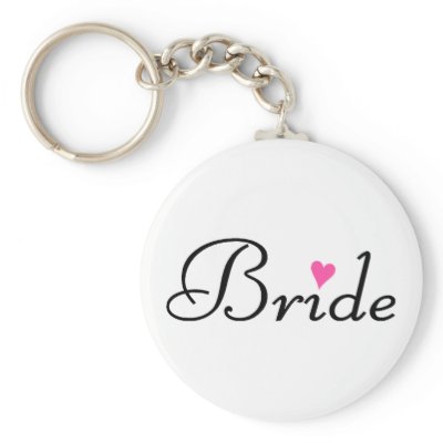 Bride Key Chain