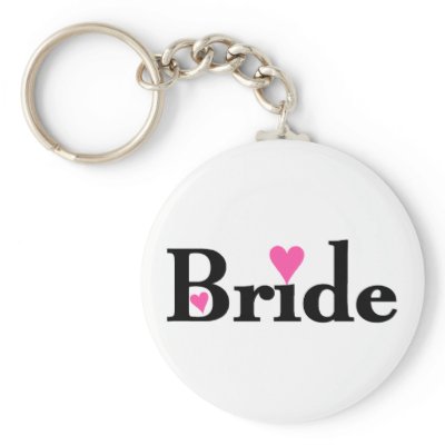 Bride Key Chains