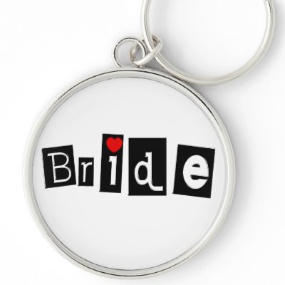 Bride Key Chains