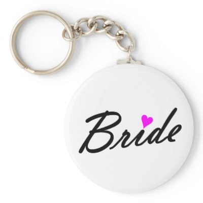 Bride Key Chain