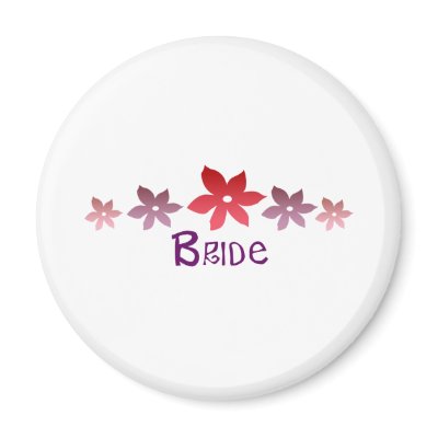Bride Fridge Magnets