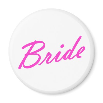Bride Fridge Magnets