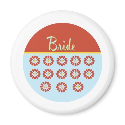 Bride Fridge Magnet