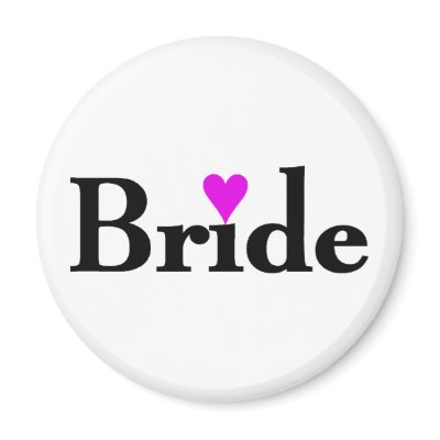 Bride Fridge Magnets