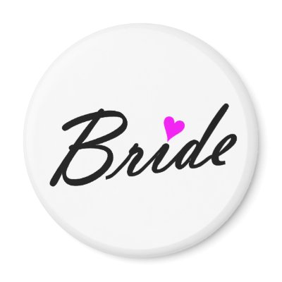 Bride Refrigerator Magnet