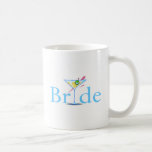 Bride Martini Blue Mug