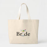 Bride Martini Tote Bags