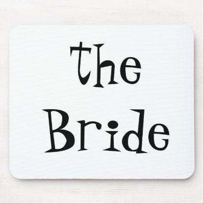 Bride Mousepad
