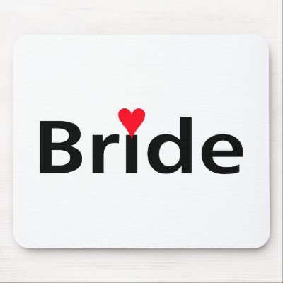 Bride Mousepad