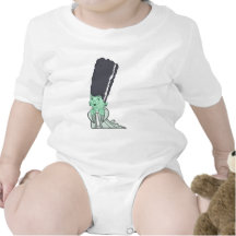 Bride of Frank N. Stein Baby Bodysuit