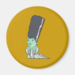 Bride of Frank N. Stein Refrigerator Magnet