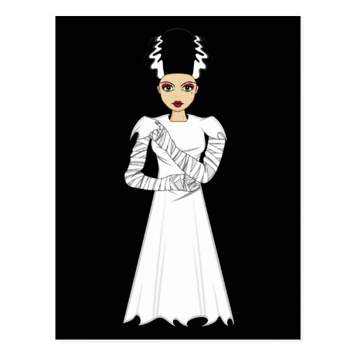 Bride of Frankenstein Postcard