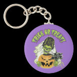 Bride of Frankenstein Skull keychains