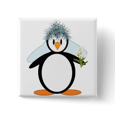 Bride-Pengo Button