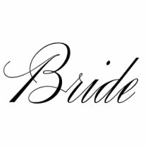 Bride photo sculptures
