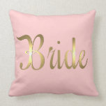 Bride Pillow by Leslie Harlow pillows