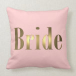 Bride Pillow by Leslie Harlow pillows