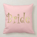 Bride Pillow by Leslie Harlow pillows