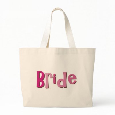 Bride Pink Brown Canvas Bags by TeeShirtsTShirts