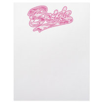 Bride Pink Camouflage letterhead