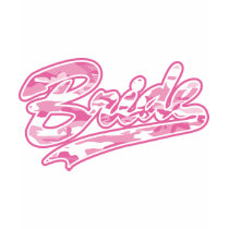 Bride-Pink Camouflage t-shirts by JunipersWedding Bride-Pink Camouflage t-shirts