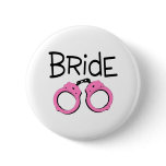 Bride Pink Handcuffs buttons